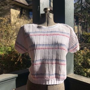 Vintage cropped sweater